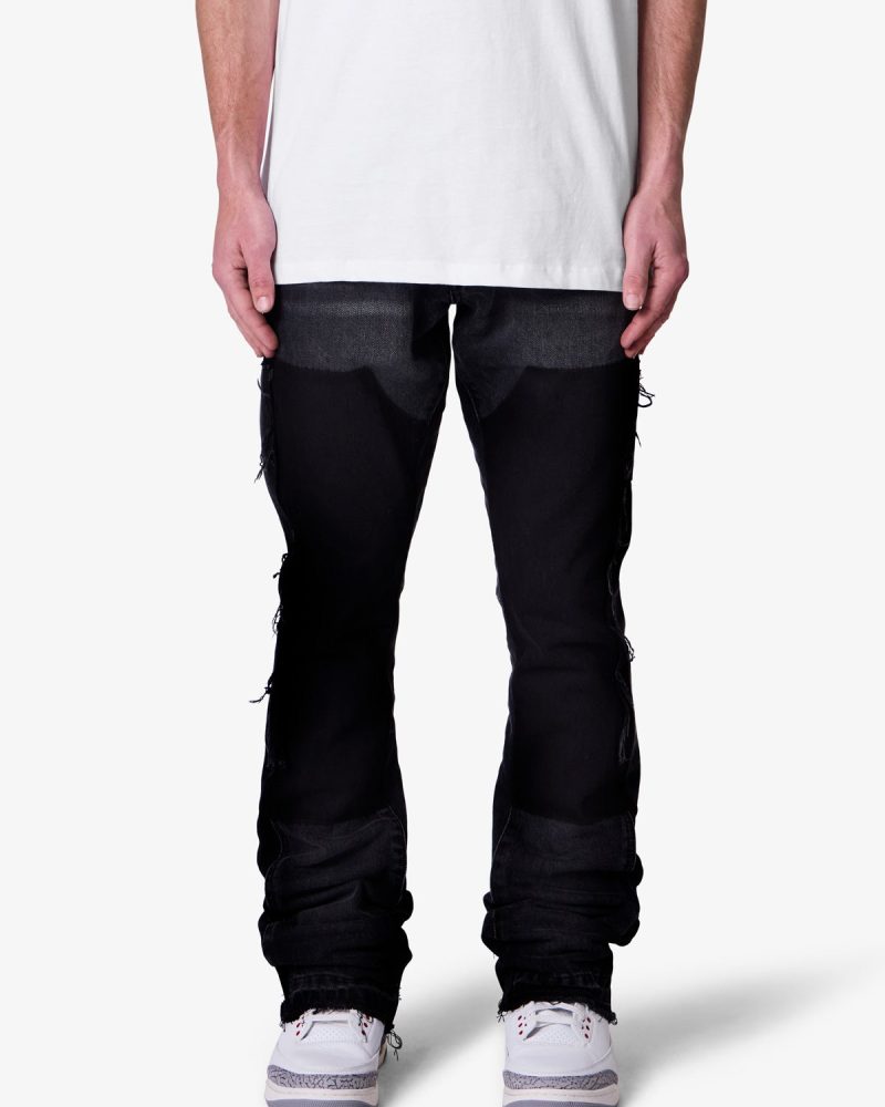 B118 Work Flare Denim - Black