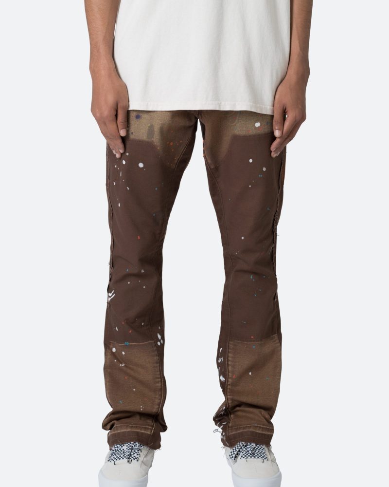 B243 Flare Denim - Chocolate