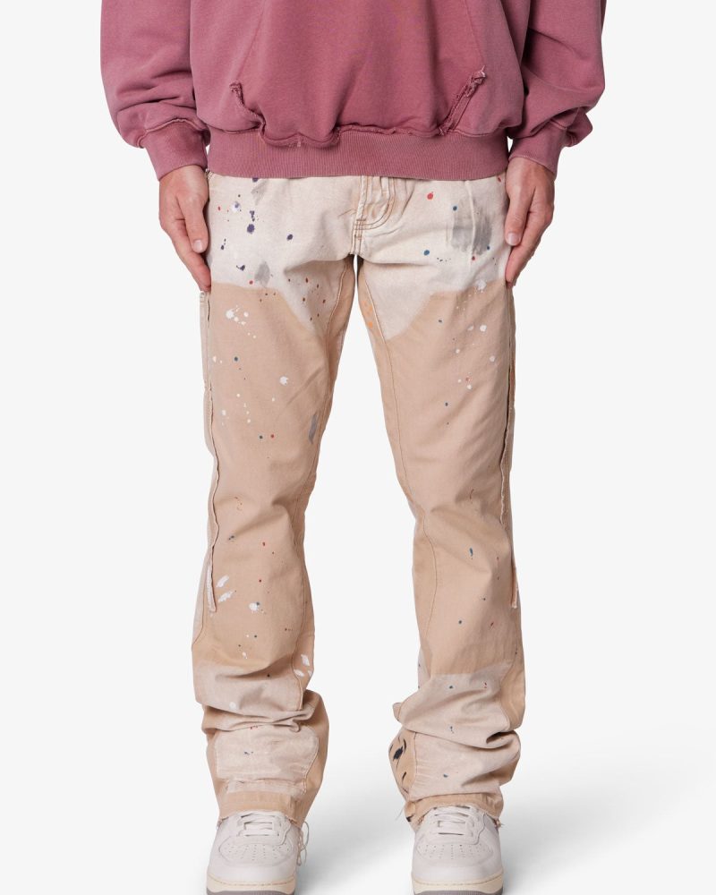 B243 Flare Denim - Khaki