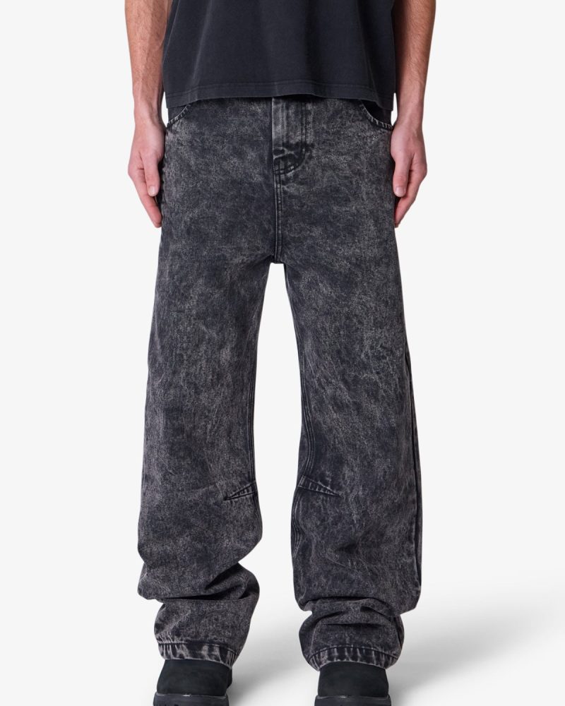 Baggy Moto Denim - Vintage Black