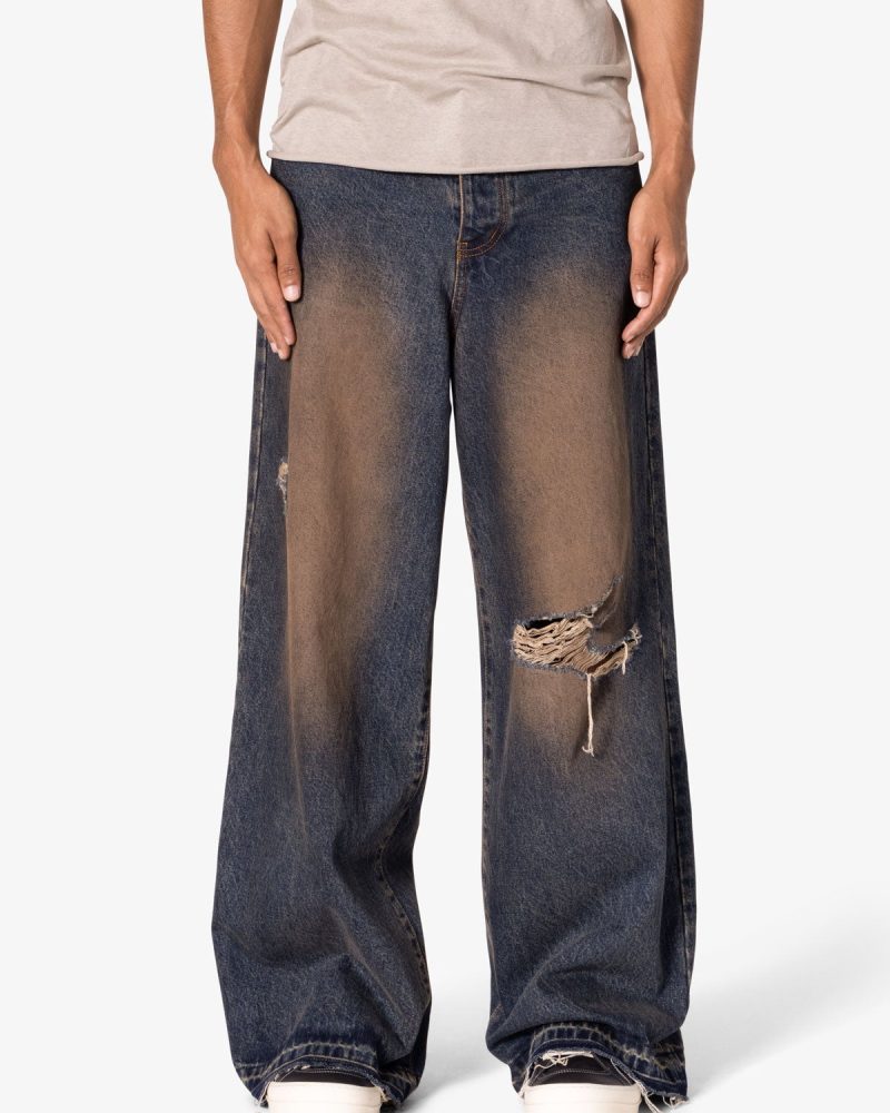 Baggy Rave Denim - Rust