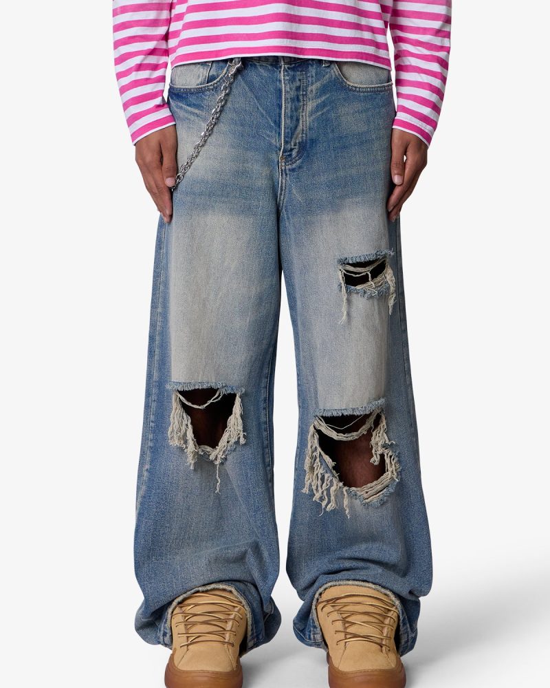 Blowout Rave Denim - Vintage Blue