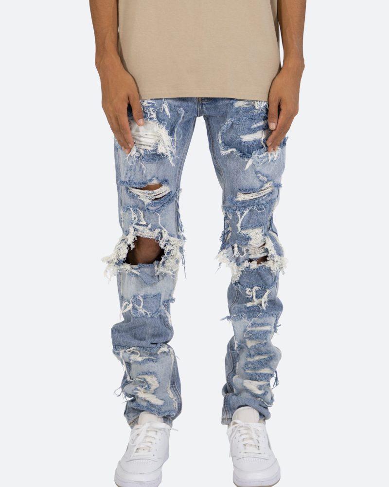 D295 Straight Denim - Blue