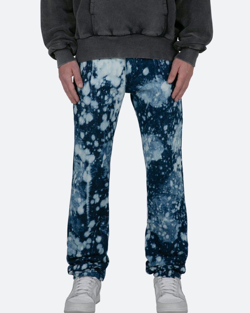 D365 Splash Straight Denim - Blue/White