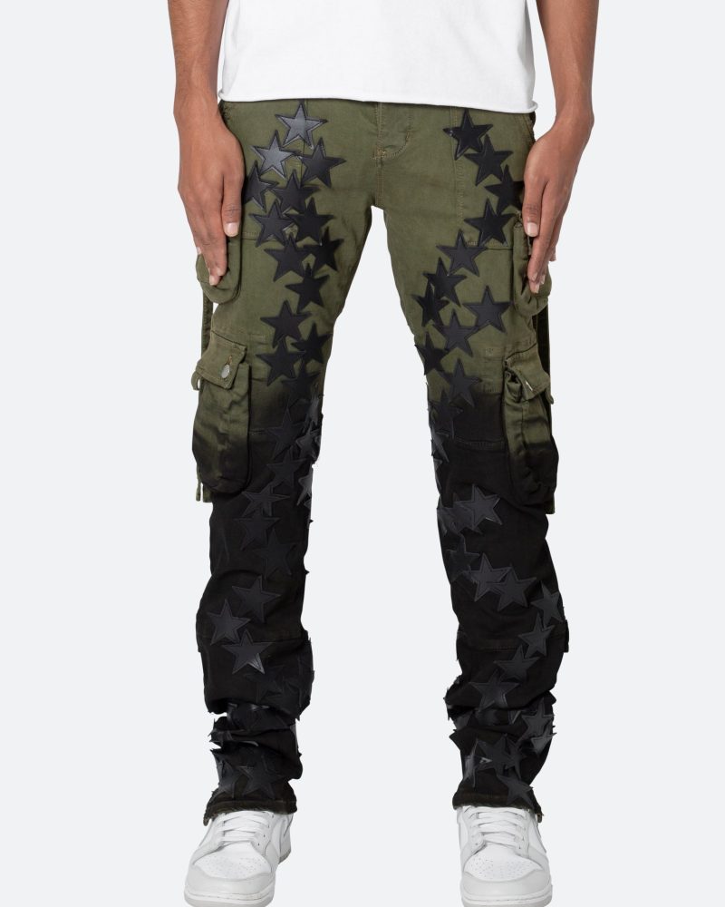 D474 Cargo Straight Denim - Multi