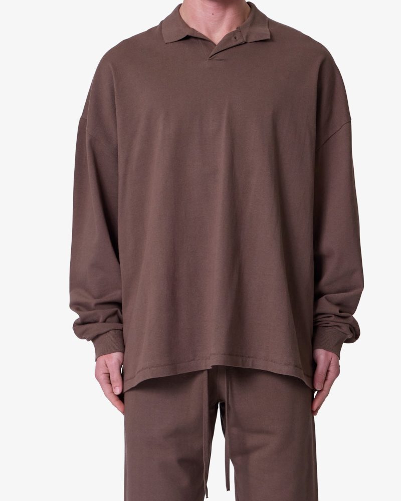 Every Day L/S Polo - Olive