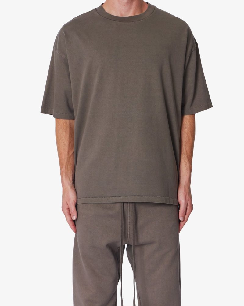 Heavy Every Day Boxy Tee - Muddy Grey