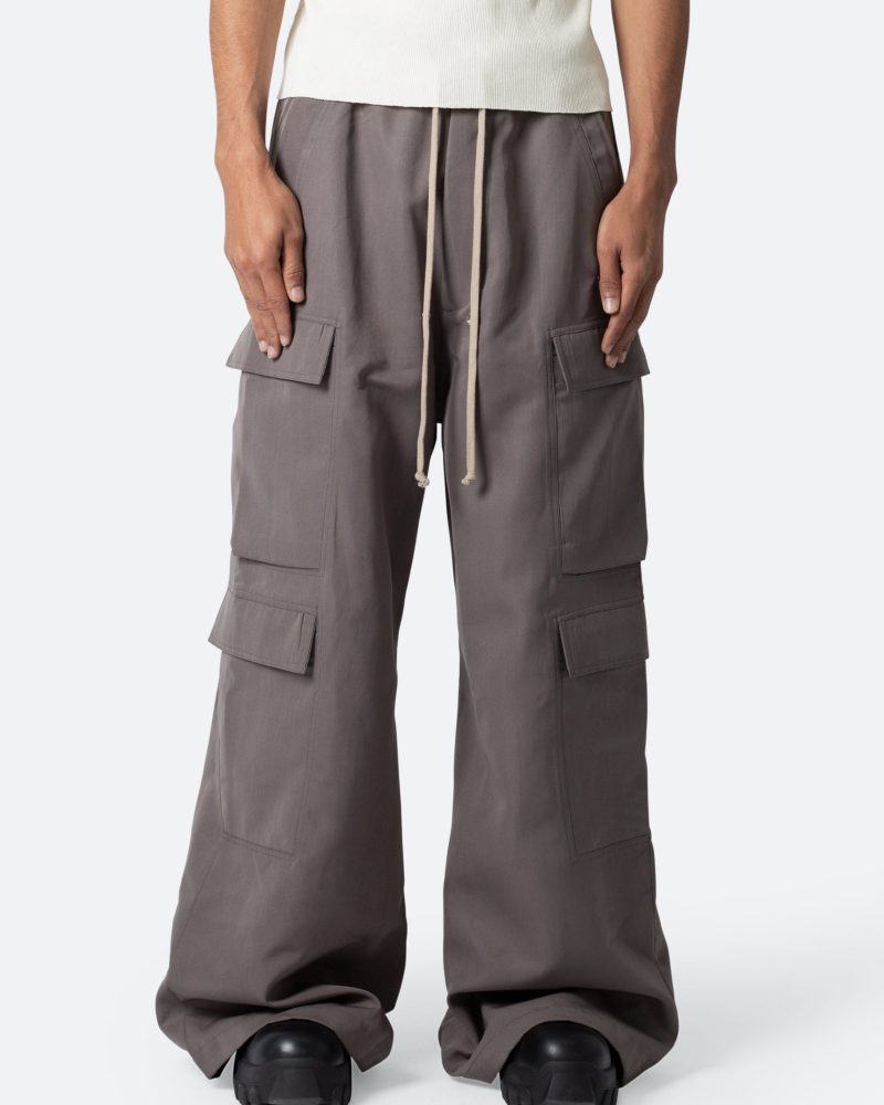 Rave Double Cargo Pants - Dusty Brown