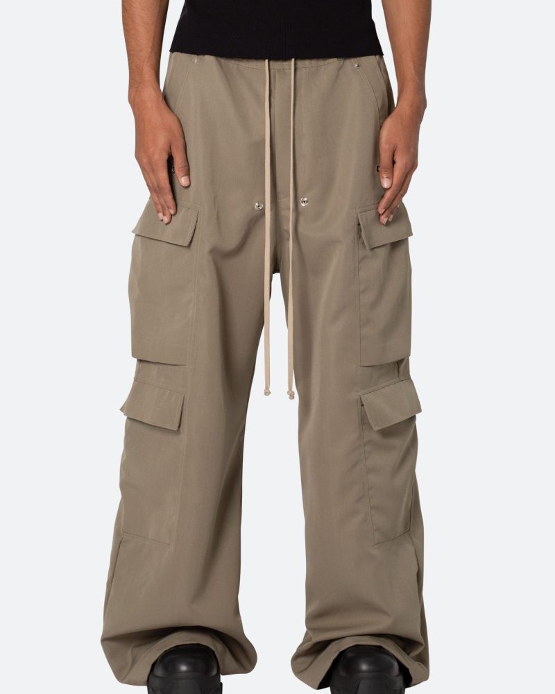 Rave Double Cargo Pants - Olive
