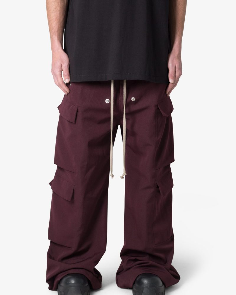 Rave Double Cargo Pants - Plum