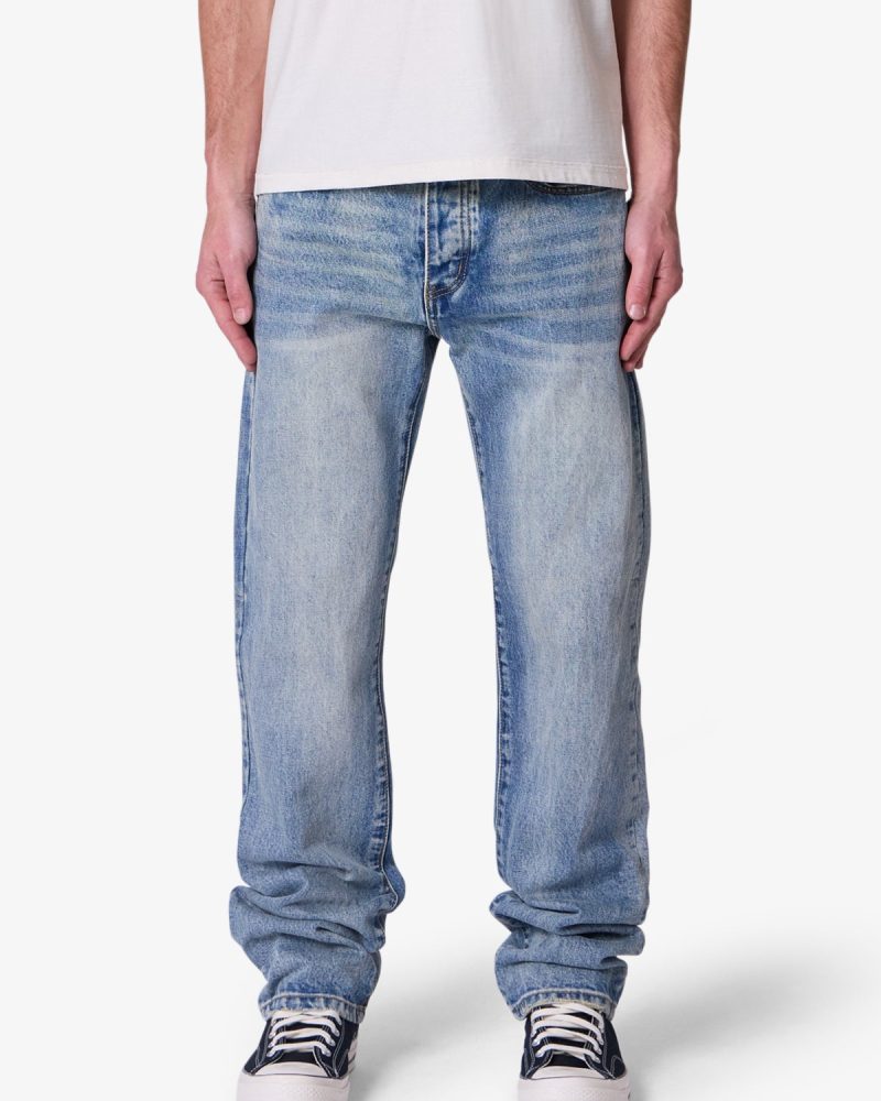 Straight Denim - Medium Blue
