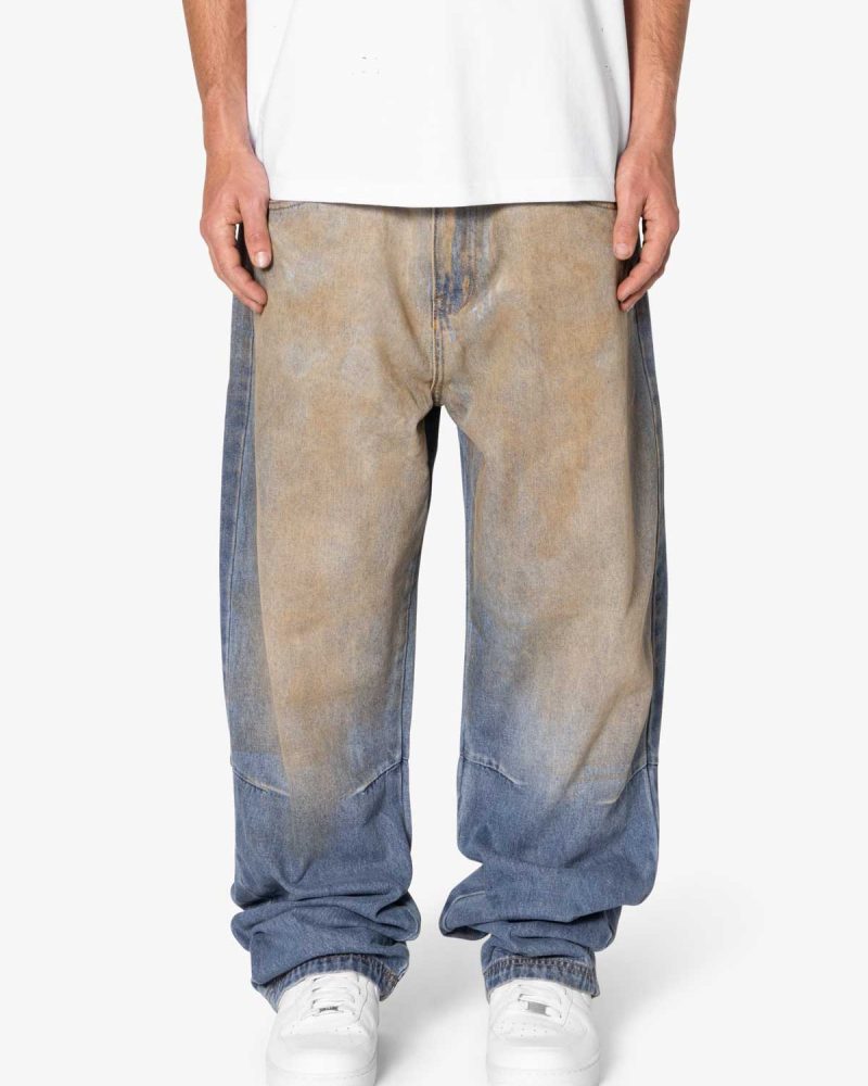 Ultra Baggy Barn Vintage Denim - Blue