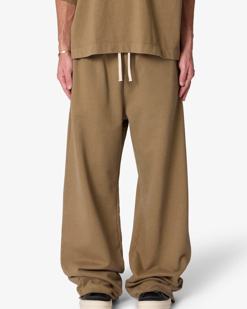 Ultra Baggy Heavy Fleece Sweatpants - Washed Earth