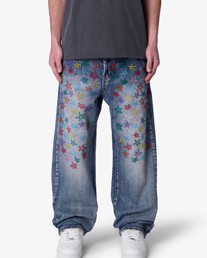 Ultra Baggy Star Denim - Vintage Blue