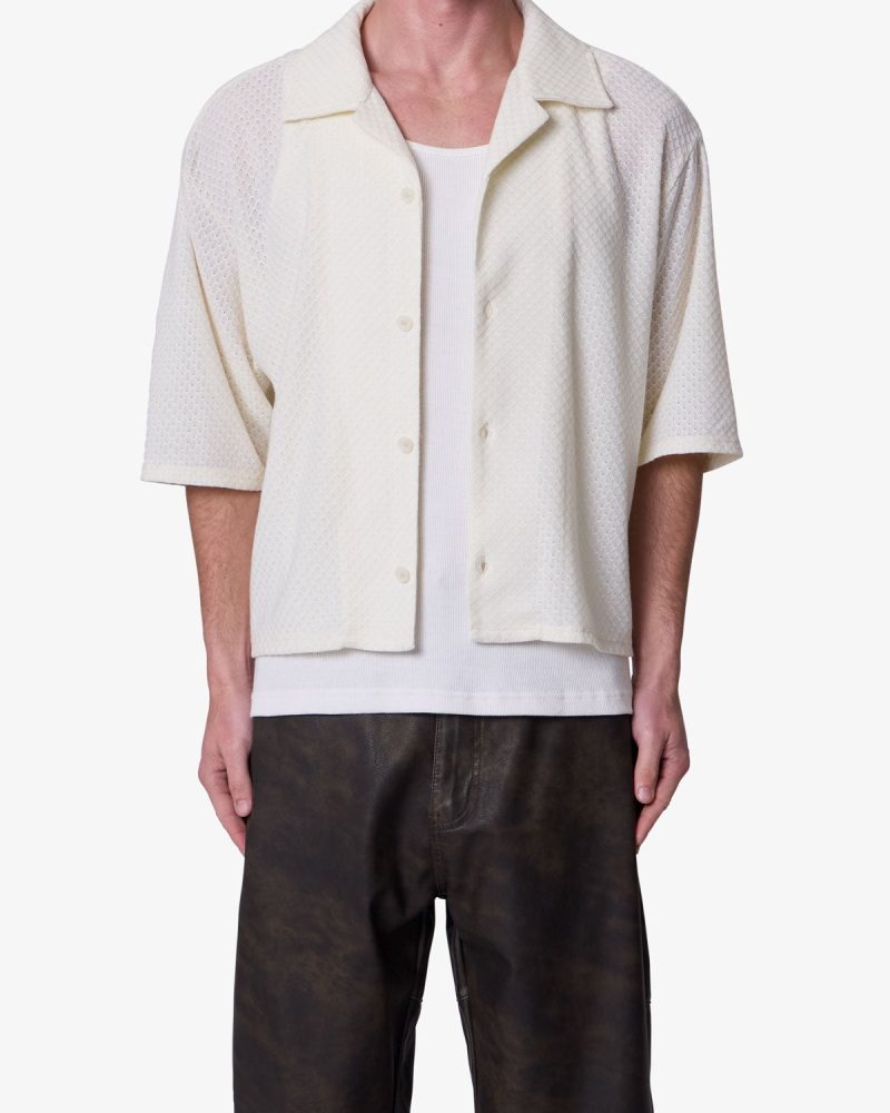 Washed Poplin Shirt - White