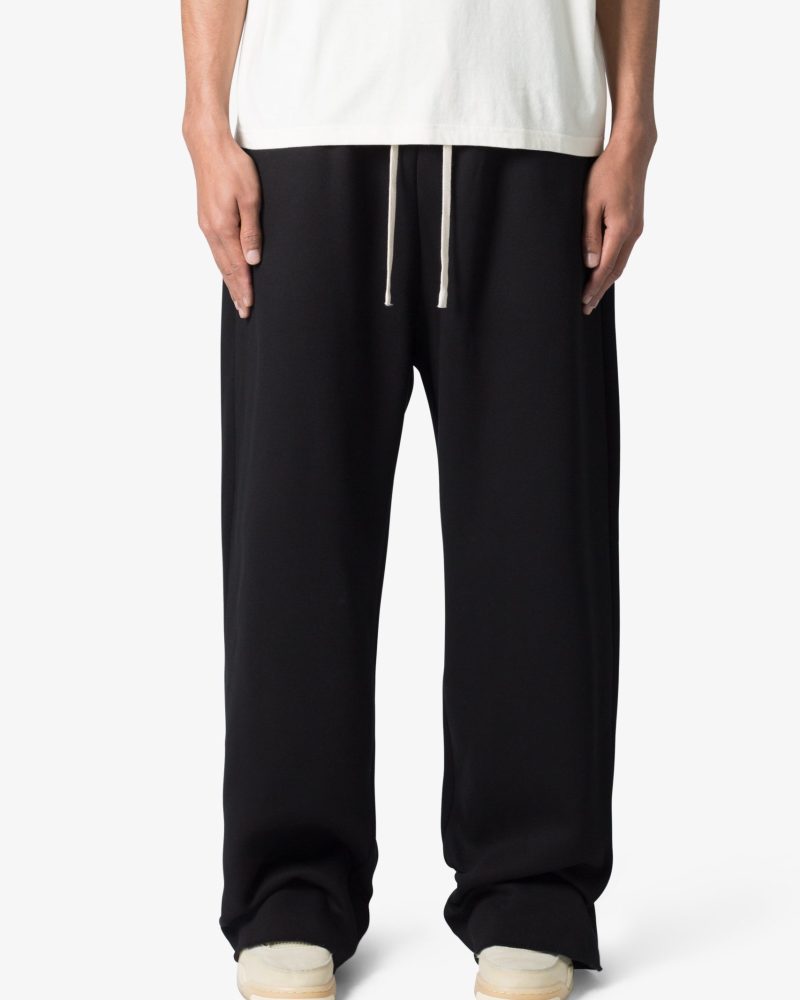 Washed Ultra Baggy Sweatpants - Black
