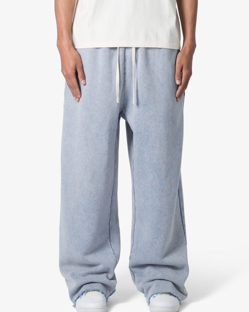 Washed Ultra Baggy Sweatpants - Washed Light Blue