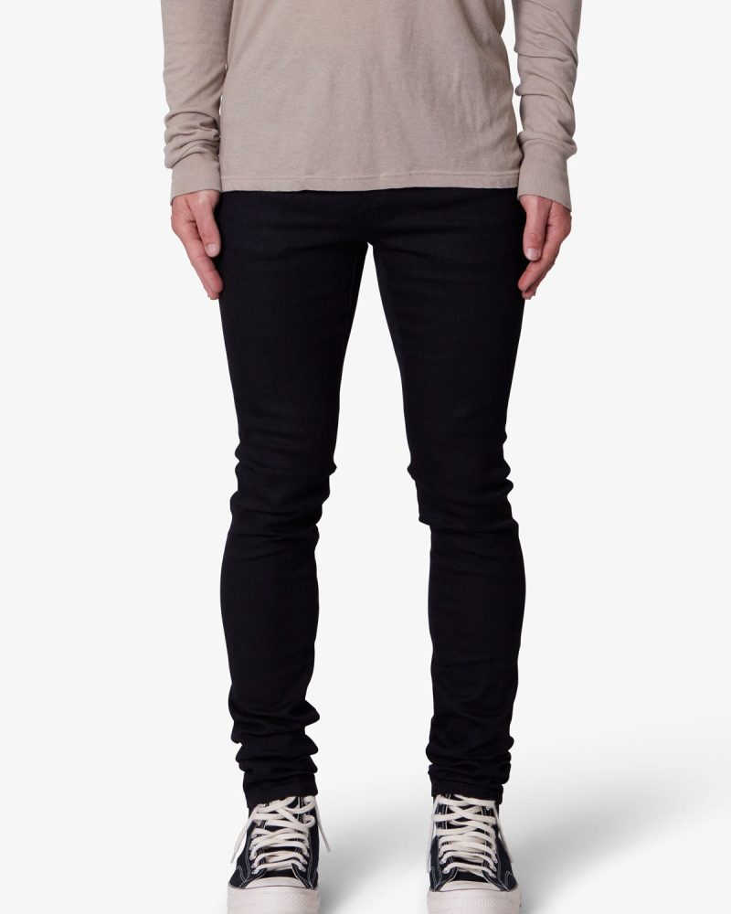 X43 Skinny Denim - Matte Black