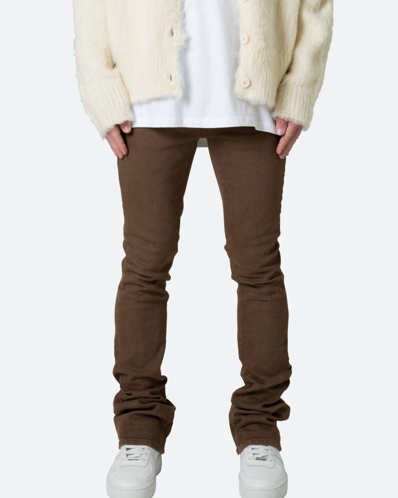 X491 Convertible Skinny Denim - Brown