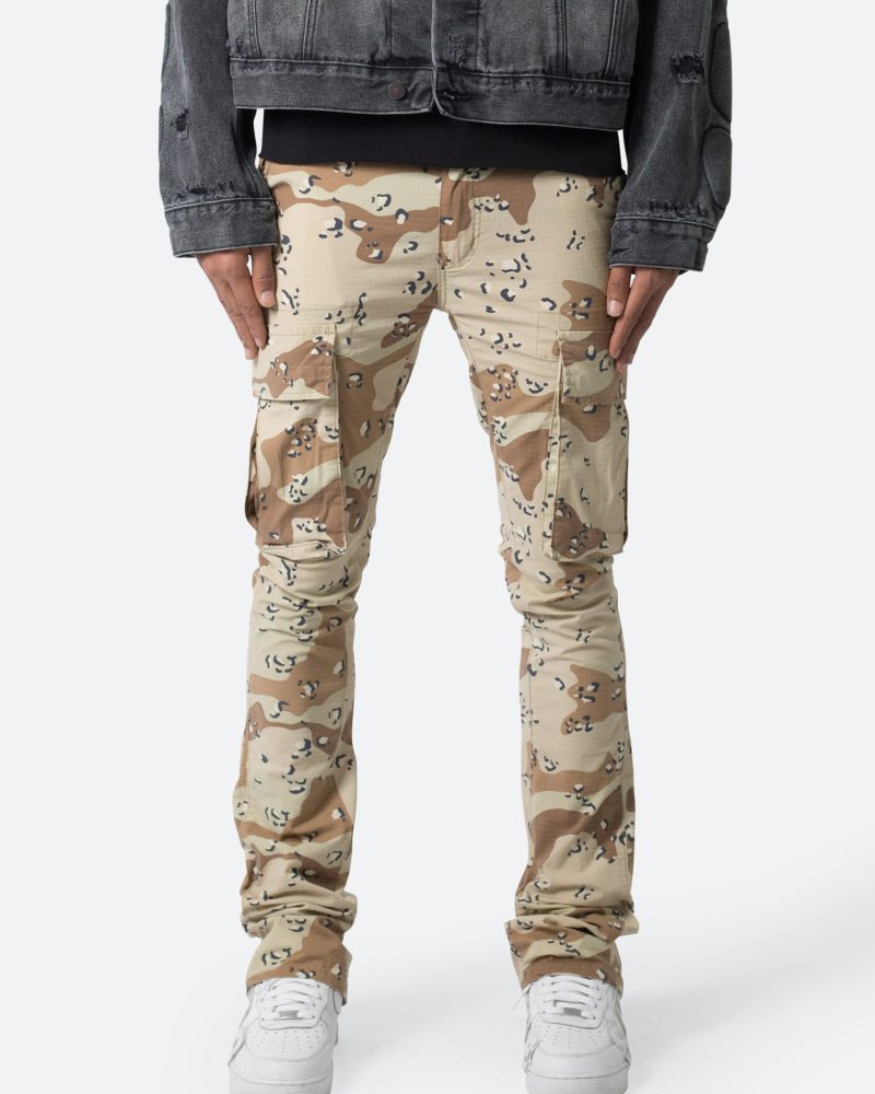 X515 Convertible Skinny Cargo Denim - Desert Camo
