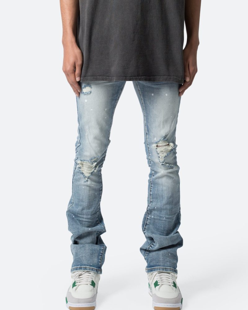 X598 Skinny Stacked Denim - Blue